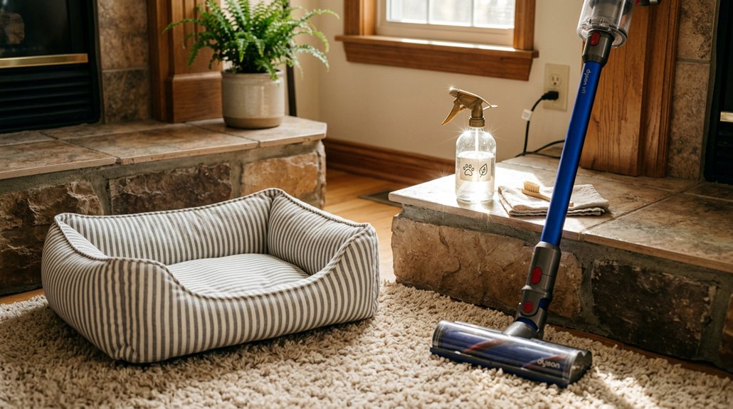 eliminate fleas from home