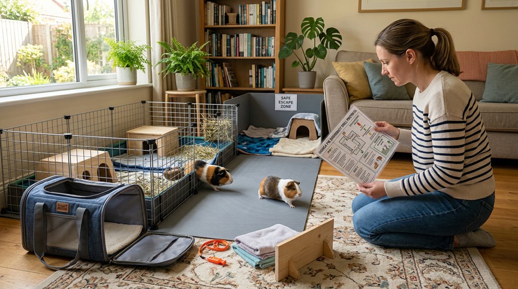 emergency care for guinea pigs