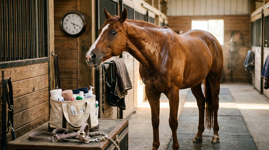 emergency signs for horses