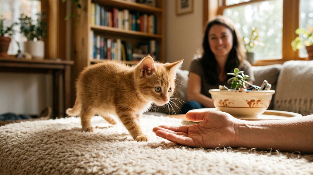 empower kitten s social interactions