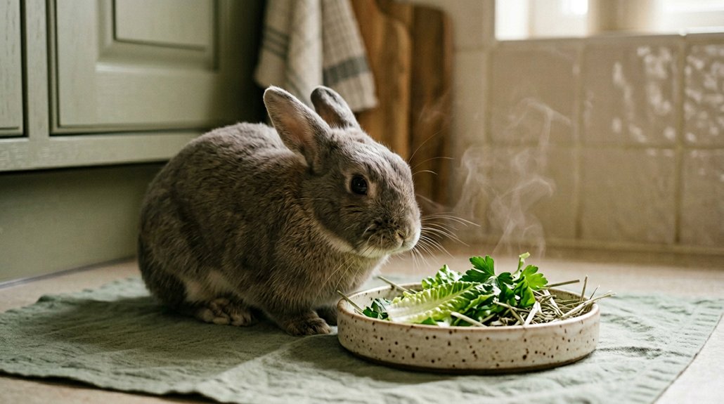 encourage rabbit s healthy eating