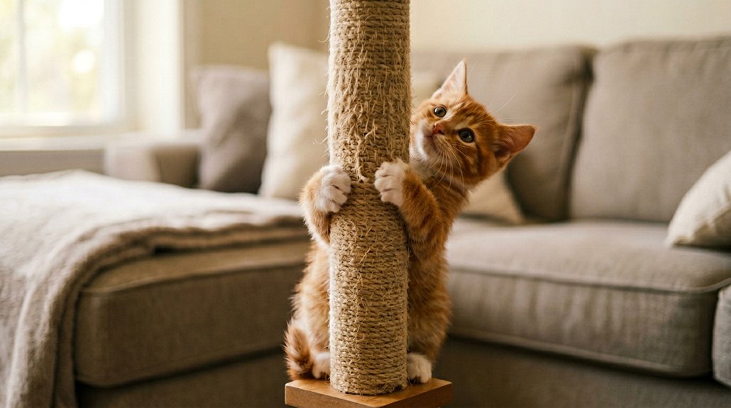 encouraging healthy scratching habits