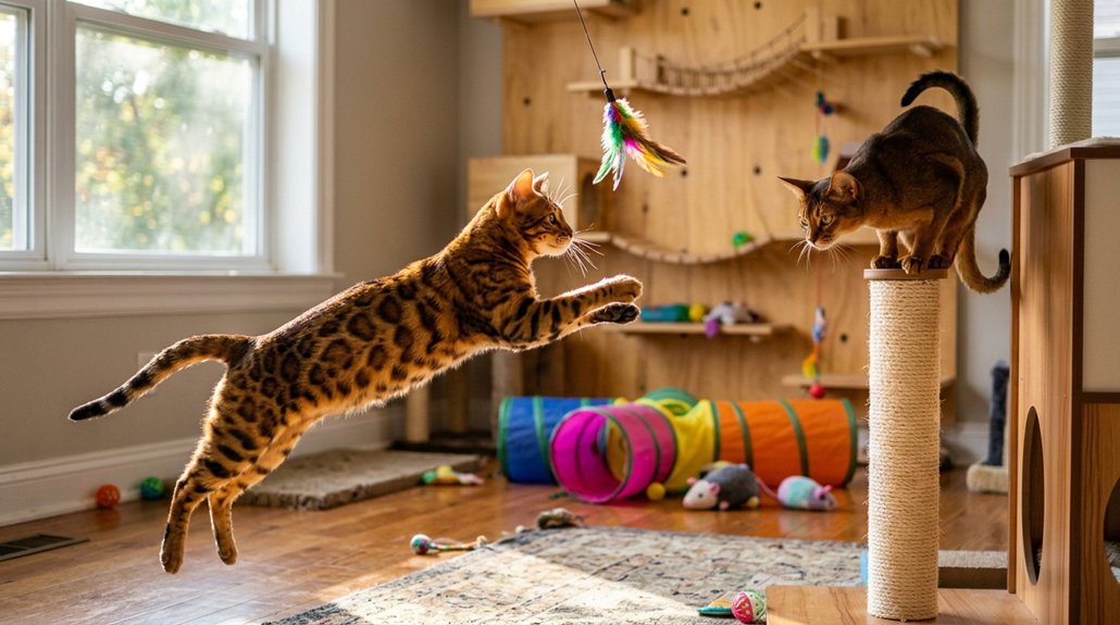 Most Playful Cat Breeds for Active Owners