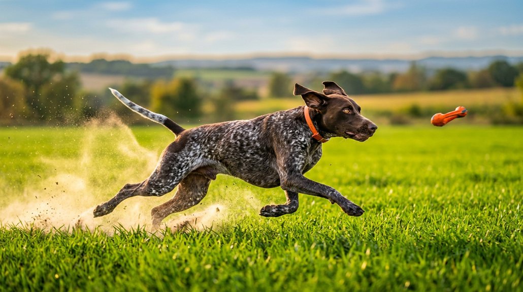 energetic playtime and training