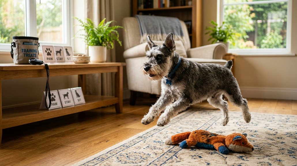 energetic schnauzer training tips