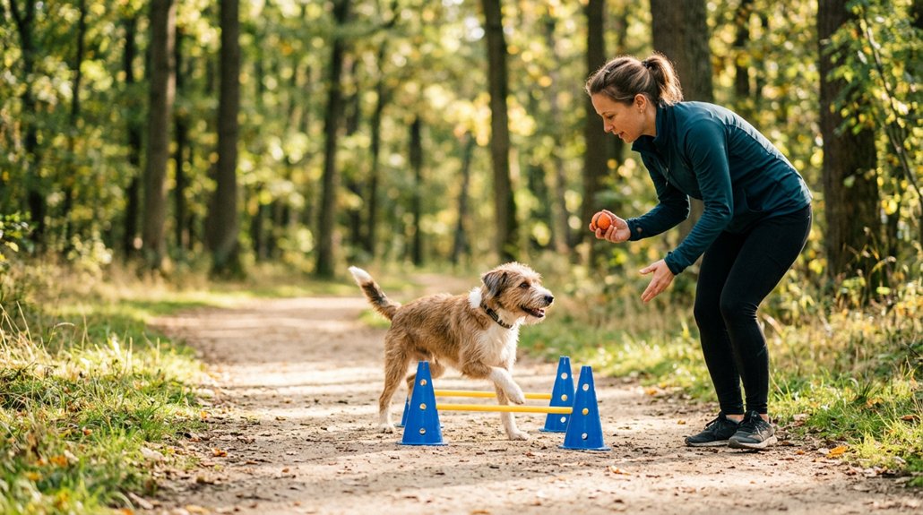 engaging canine fitness activities