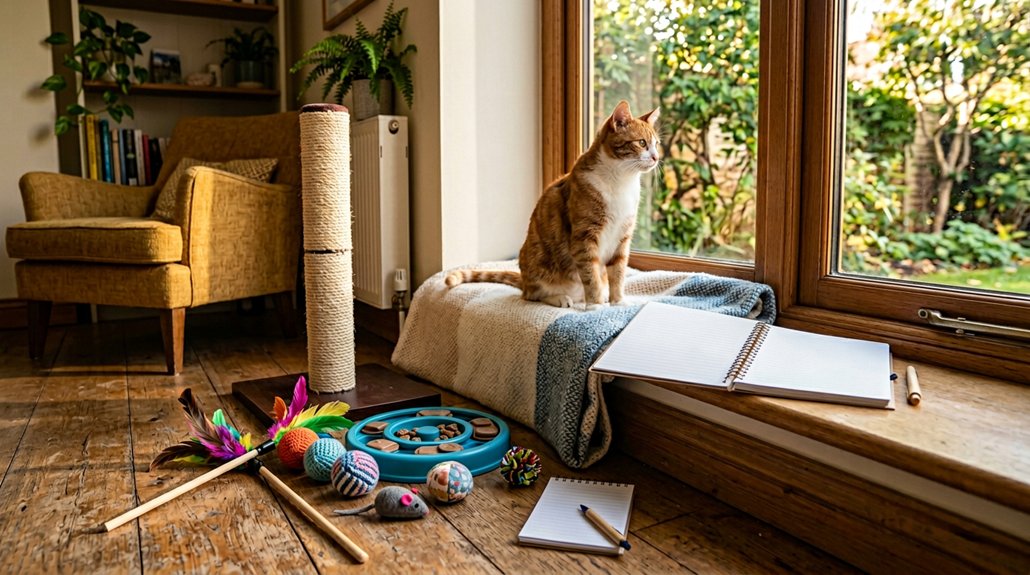 engaging cat toys selection
