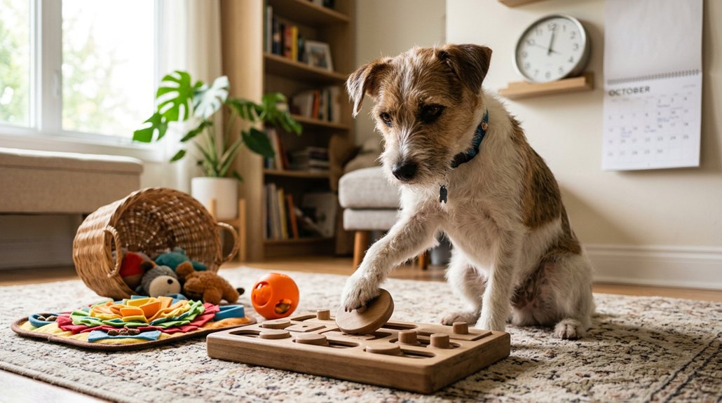 engaging daily canine activities