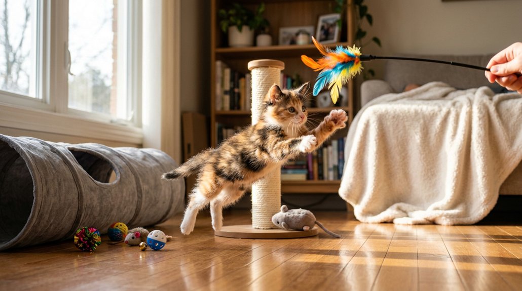 engaging indoor activities for kittens