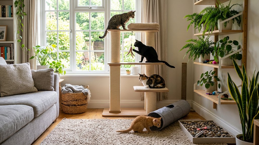 engaging indoor cat activities