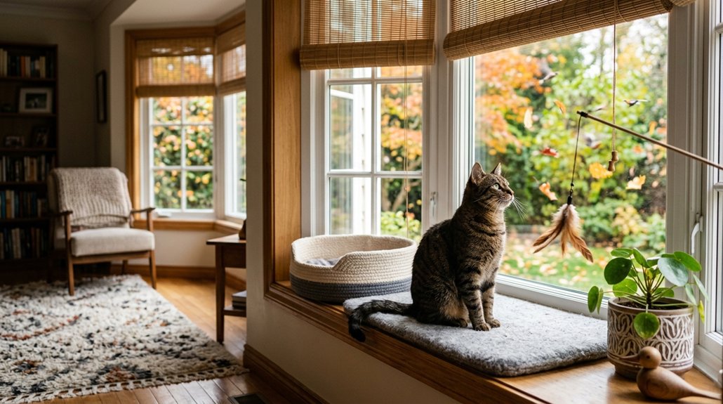 enhanced cat window perches