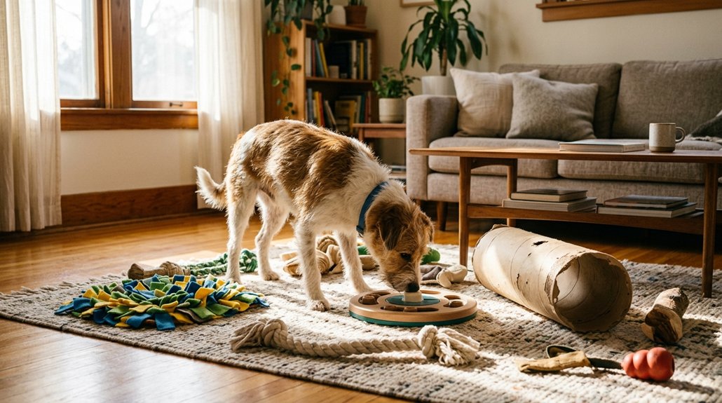 enriching dog home environment
