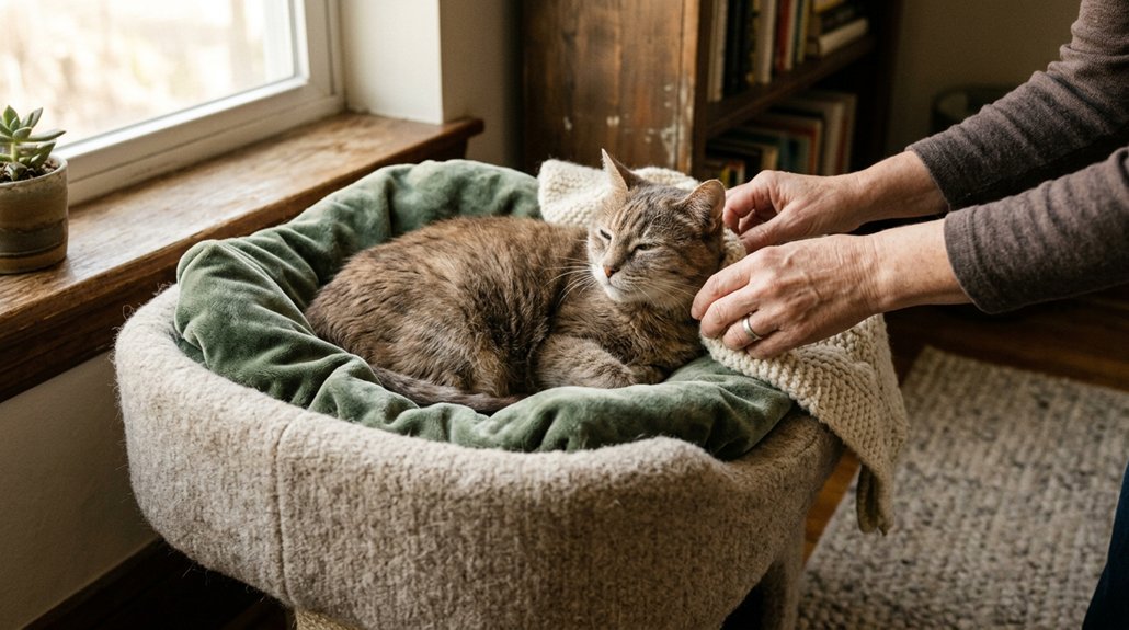 How to Keep an Older Cat Comfortable
