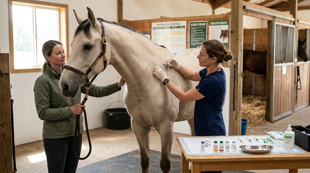 equine health through vaccinations