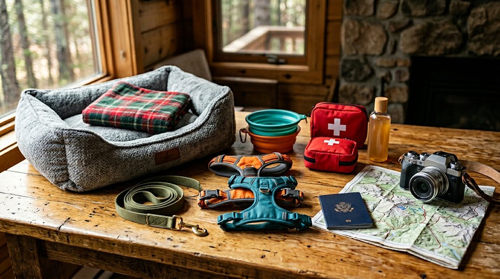essential dog travel gear
