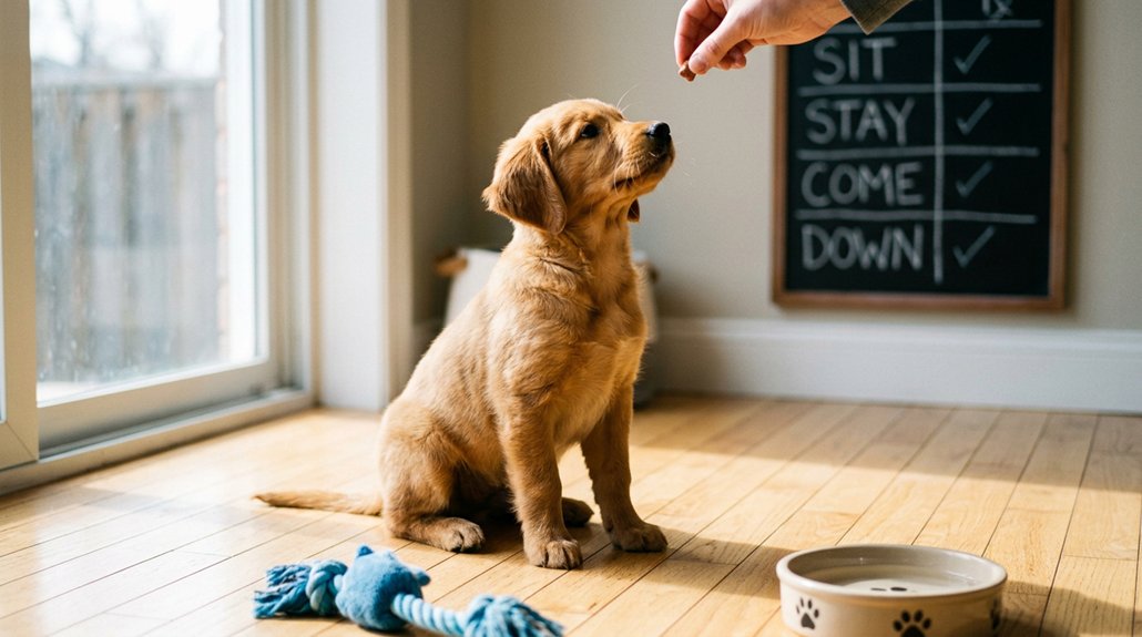 essential puppy training commands