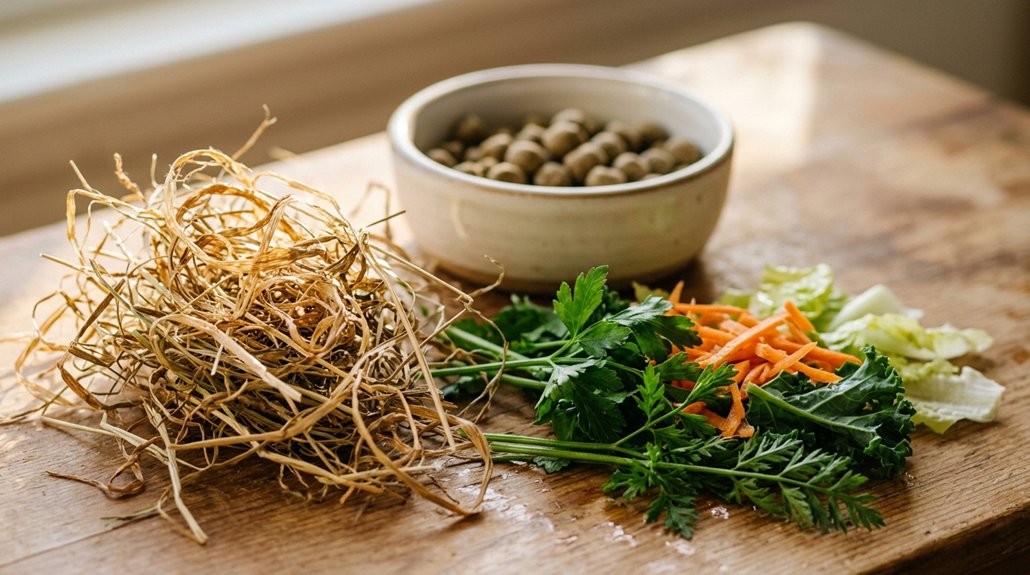 essential rabbit food components