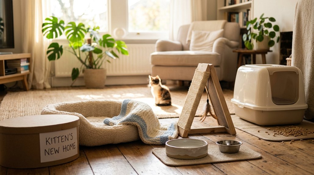 essential supplies for kittens