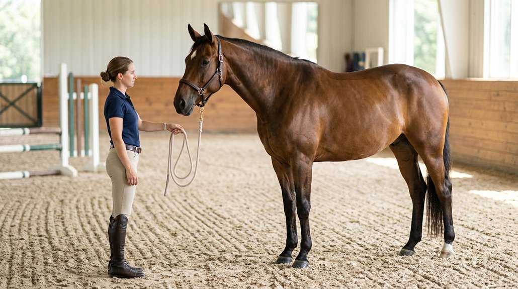 establishing horse space boundaries