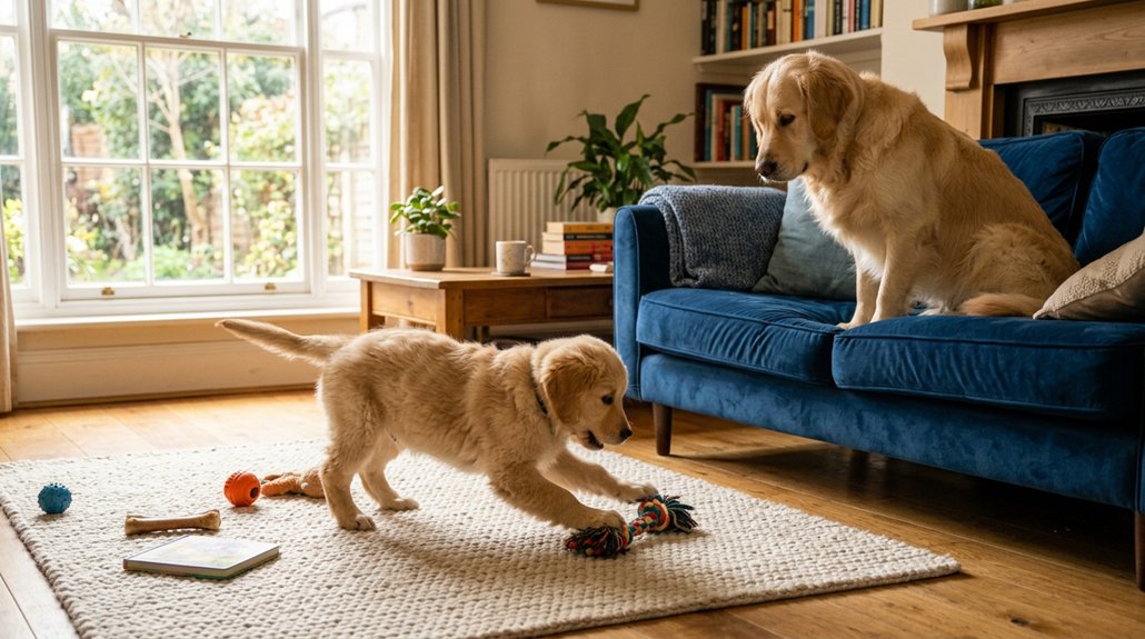 evaluating puppy family dynamics