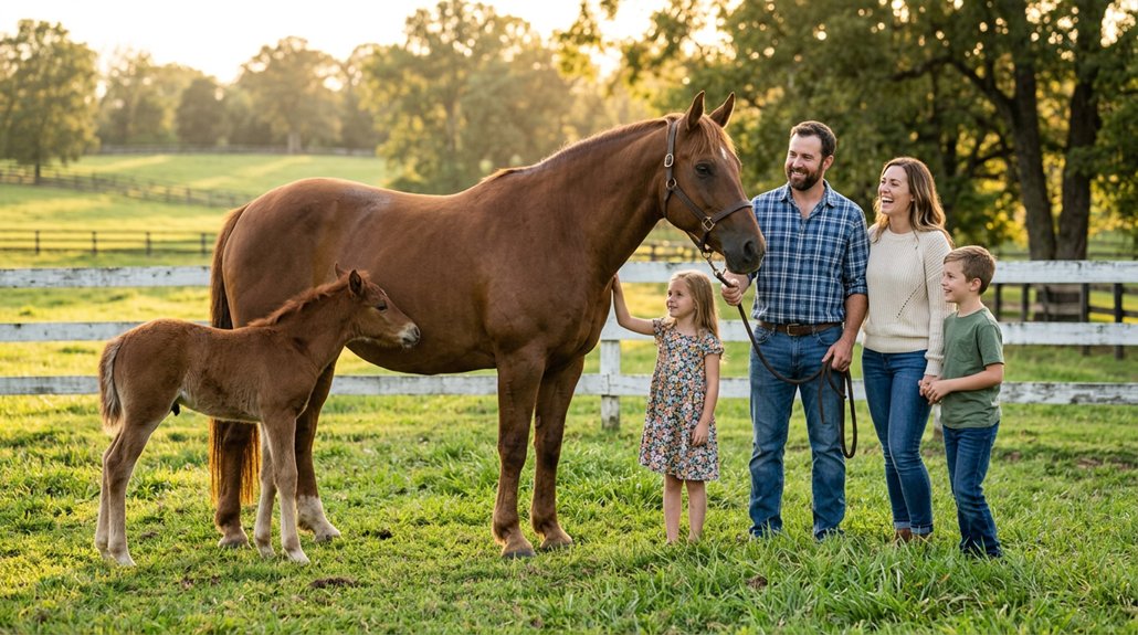 family friendly horse traits