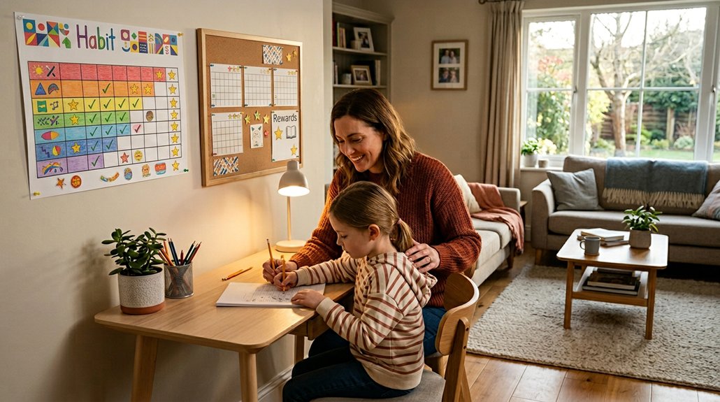 family support fosters habit success