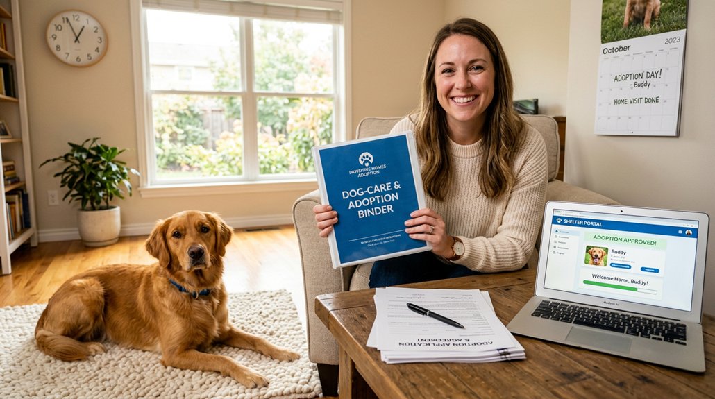 fast track dog adoption process