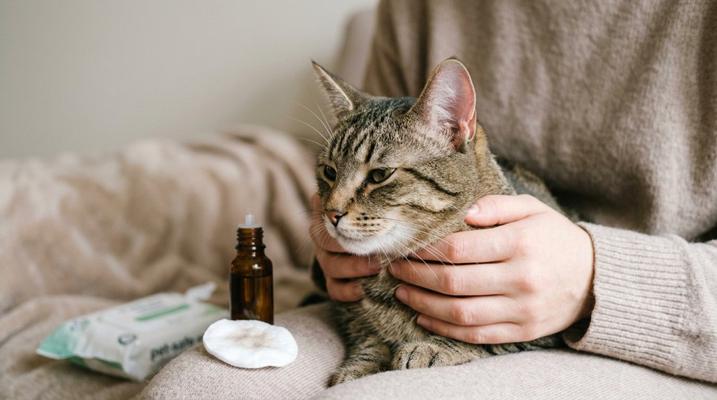 feline friendly ear cleaning solutions