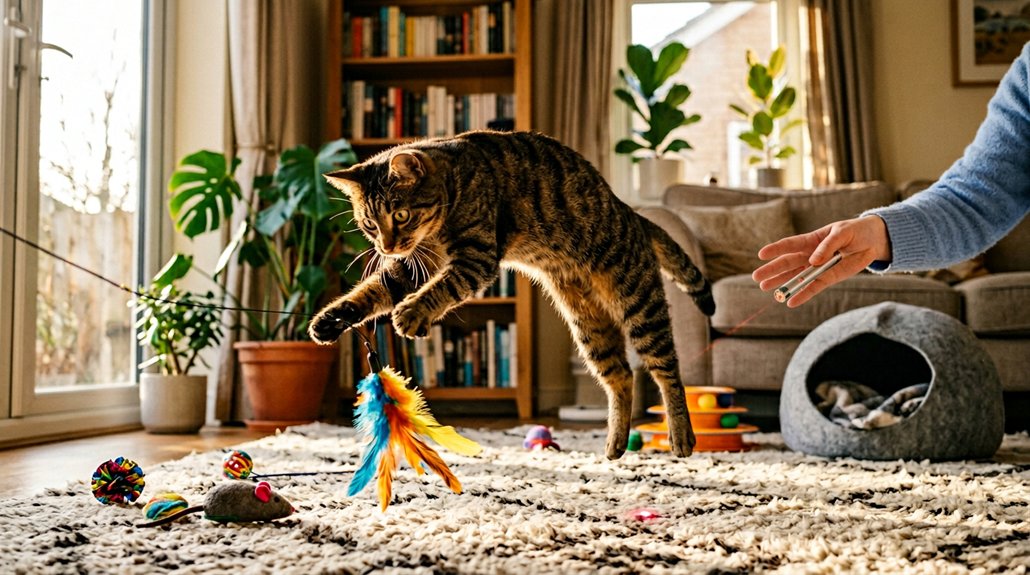 feline fun and engagement