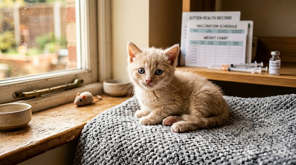 first year kitten care