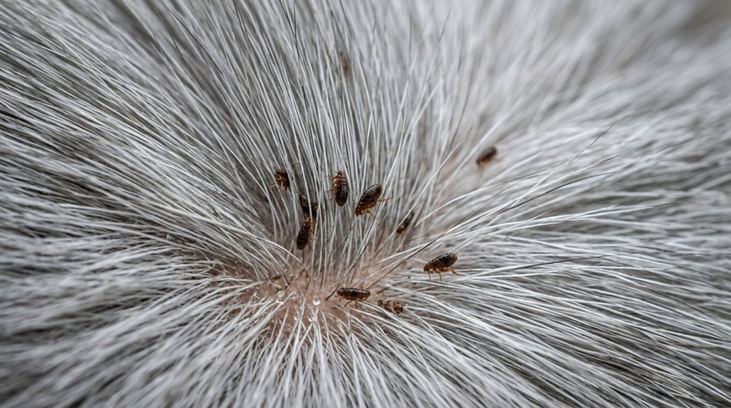 flea life cycle stages