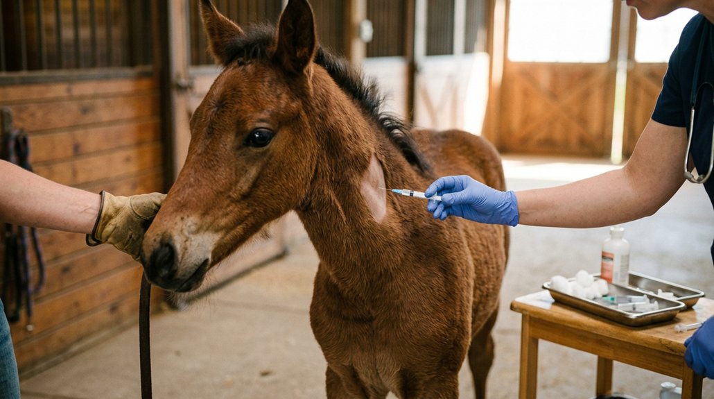 foal vaccination schedule guidelines