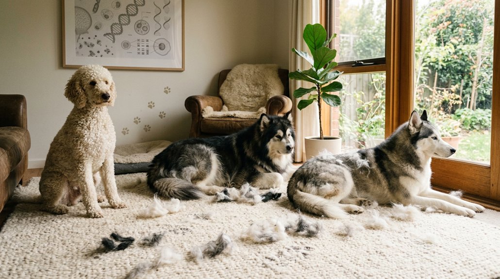 genetic influences on shedding