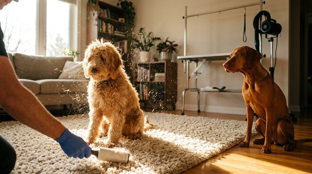 genetics influence dog shedding