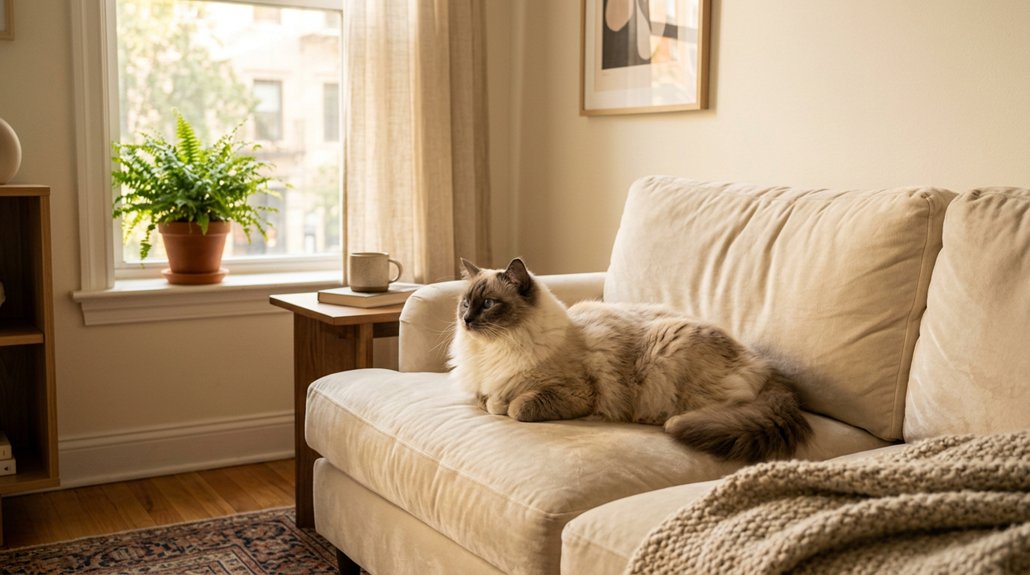 gentle affectionate apartment companion