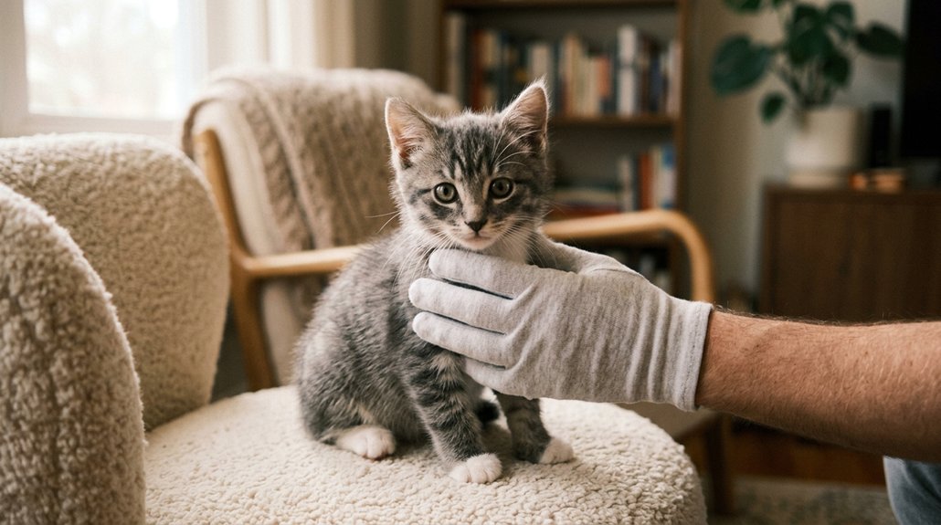 gentle handling builds trust