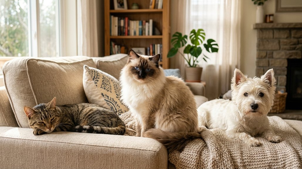gentle sociable multi pet harmony