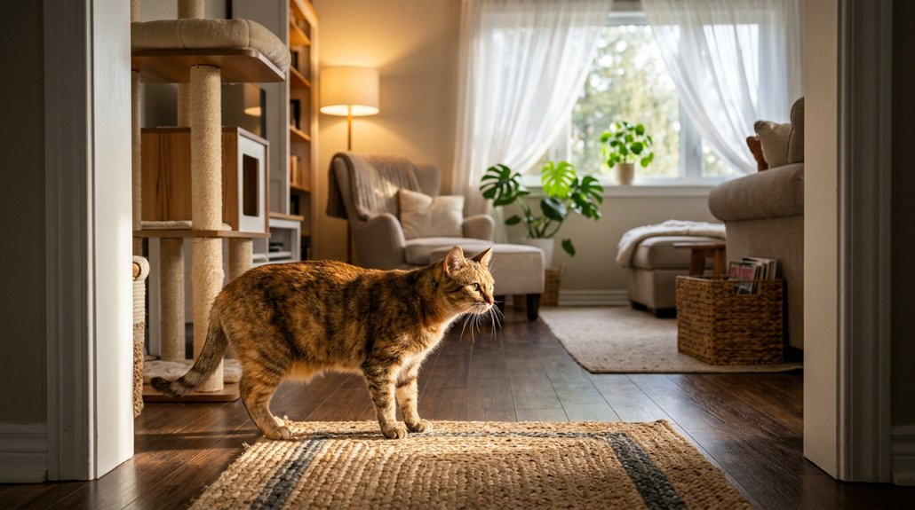 gradual exploration for cats