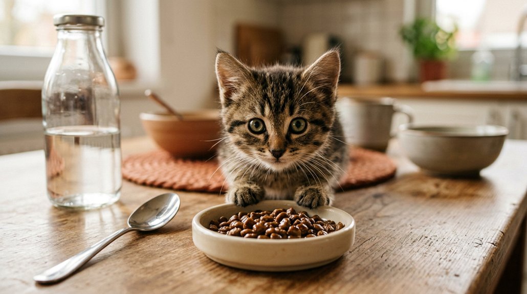 How to Transition a Kitten to New Food