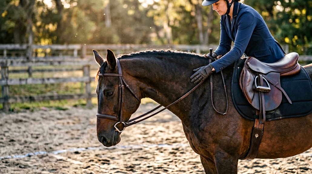 gradual saddle weight introduction