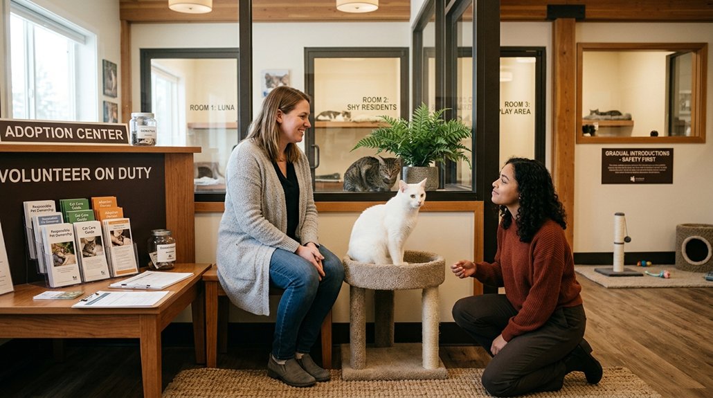 gradual supervised cat introductions