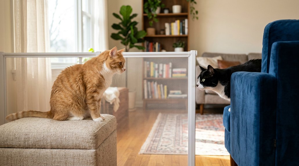 gradual visual contact introduction