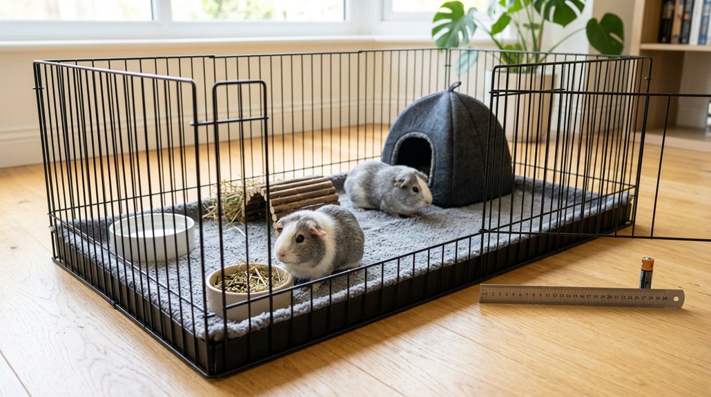 guinea pig cage requirements
