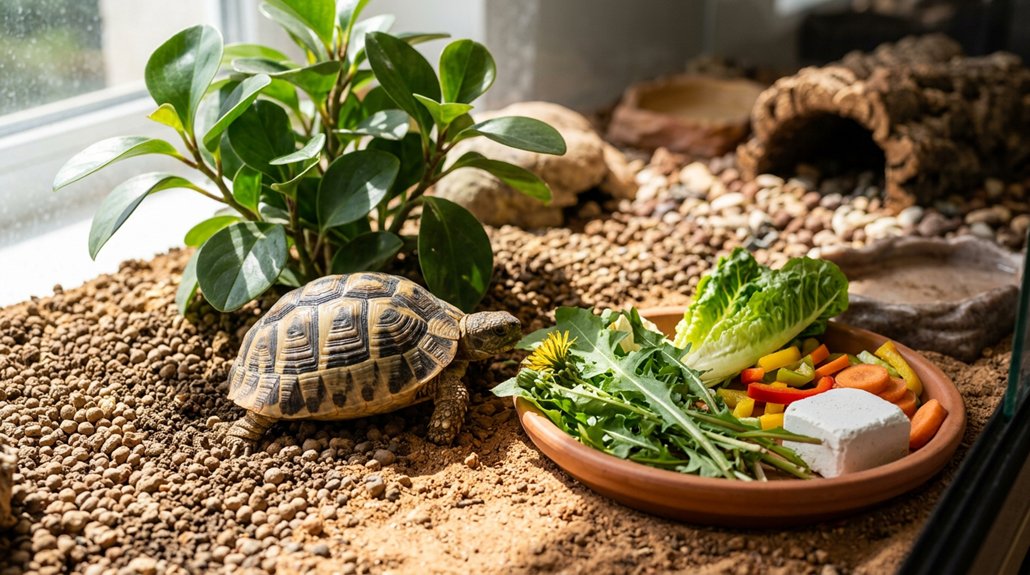 habitat influences tortoise nutrition