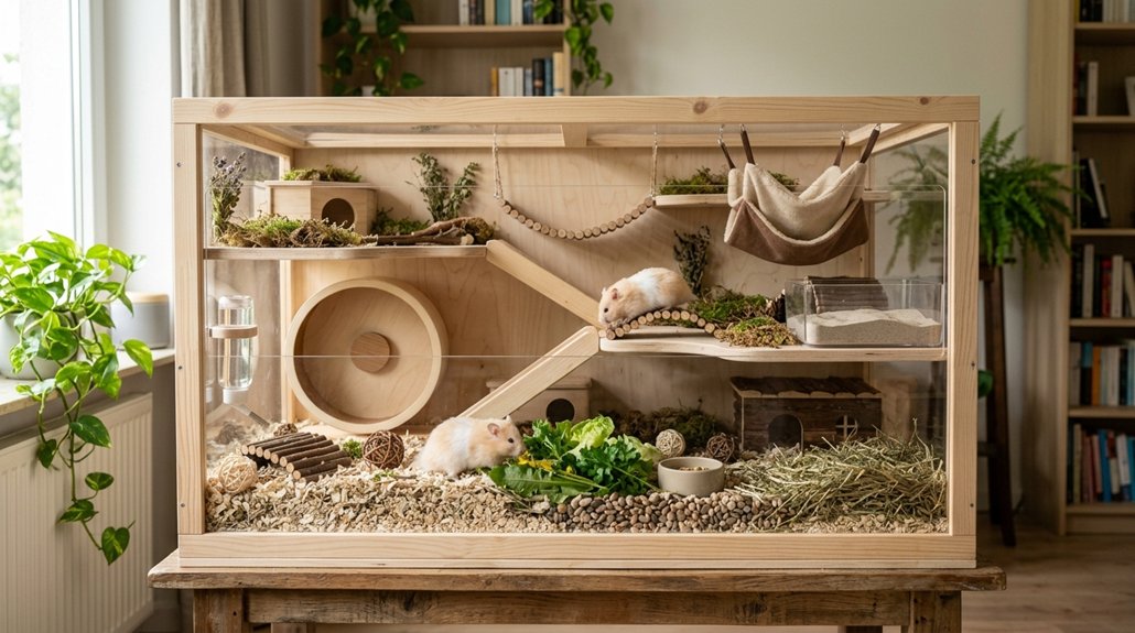 hamster enclosure selection tips