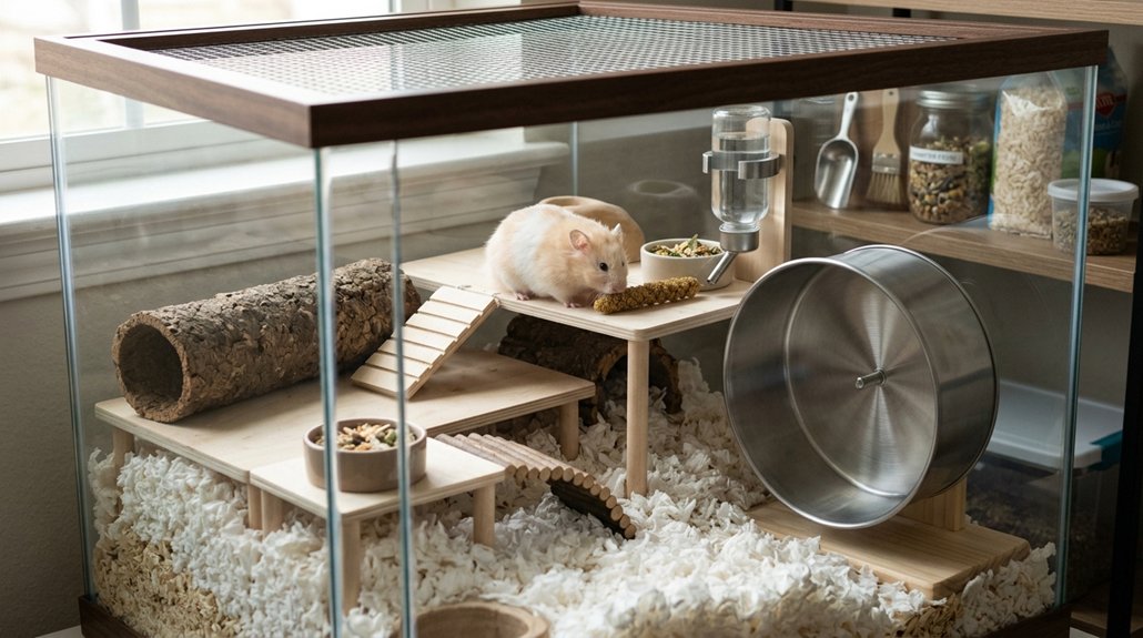 Best Tips for Keeping a Hamster Habitat Clean