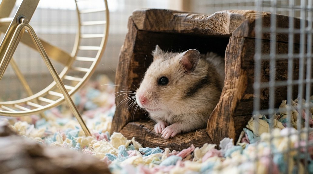 hamster hiding behavior explained