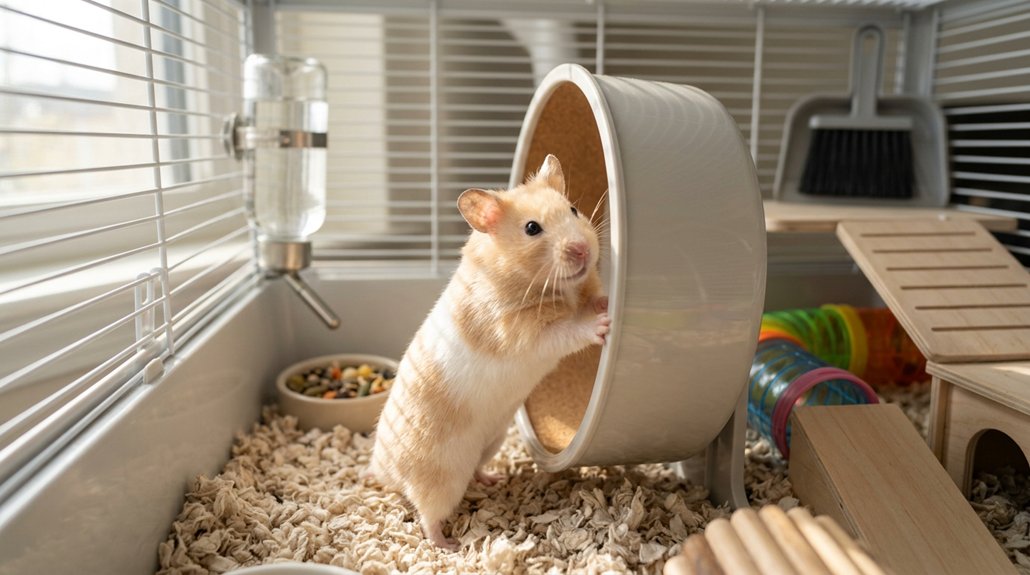 hamster hygiene and exercise