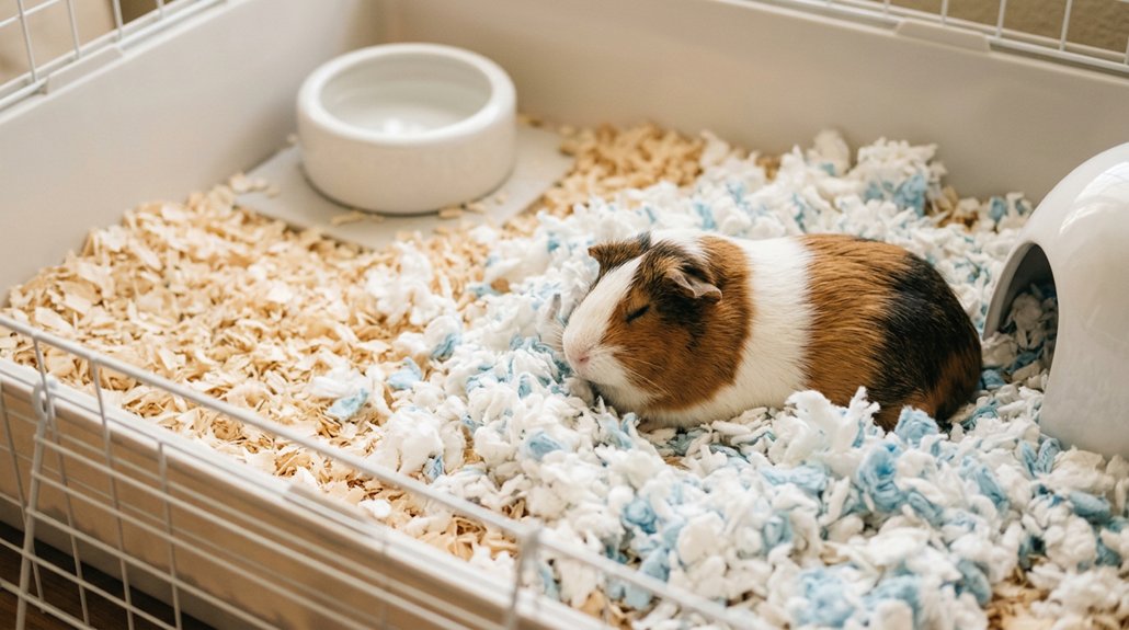 health focused guinea pig bedding