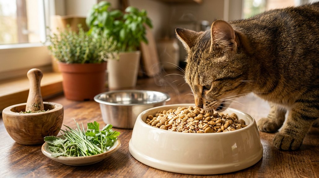 healthy grains for cats